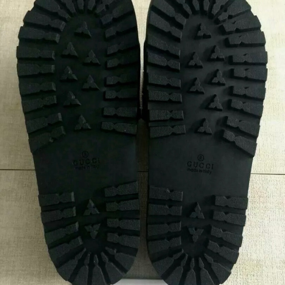 🚫SOLD🚫New MEN’S Gucci Logo Slides EU 42, US 8.5 - Picture 7 of 8